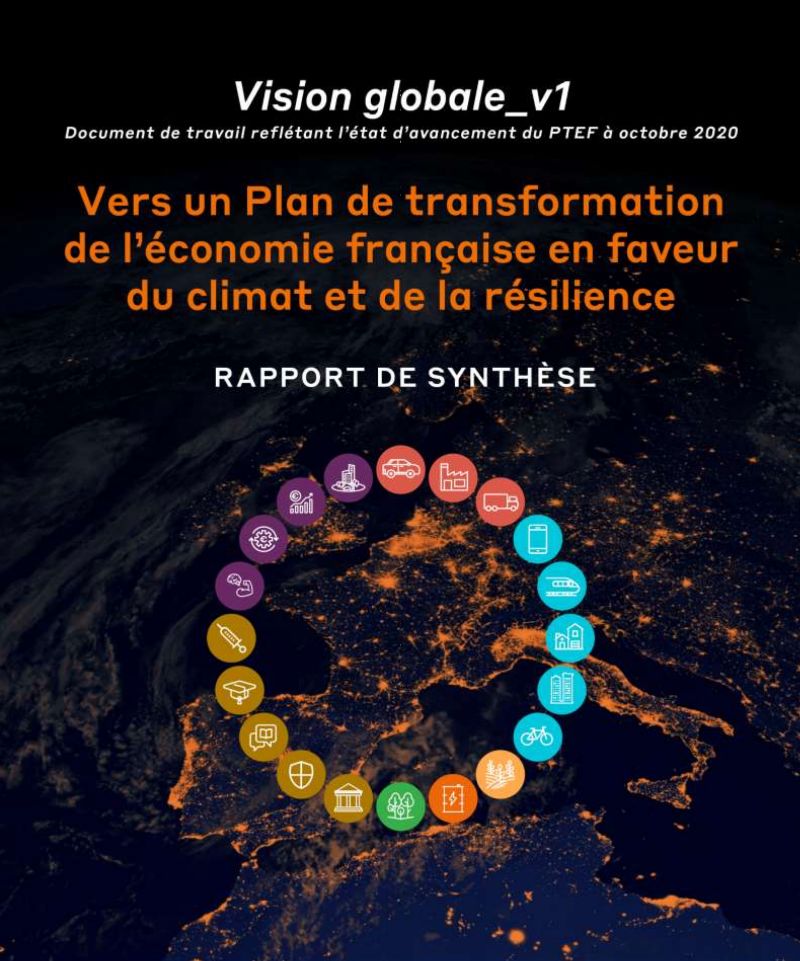 Vers un Plan de transformation de l'économie française en faveur du climat et de la résilience - Rapport de synthèse